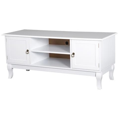 Mobile Basso Porta Tv, Bianco, 120x45x50cm