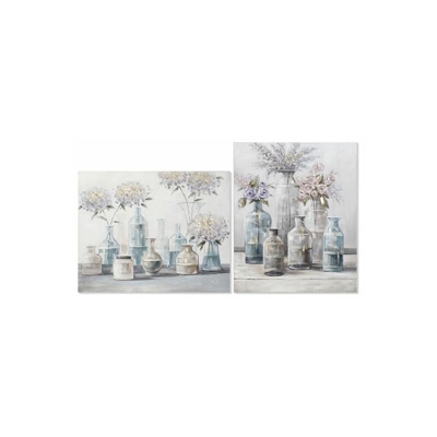 Quadro Fiori (2 pcs) (80 x 3 x 95 cm) - Dekodonia