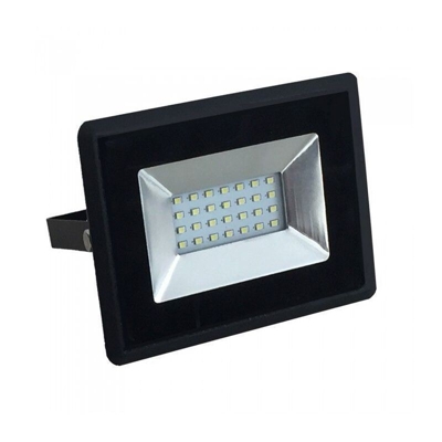 Proiettore a LED nero 20W IP65 esterno | Température de Couleur: Bianco caldo 3000K