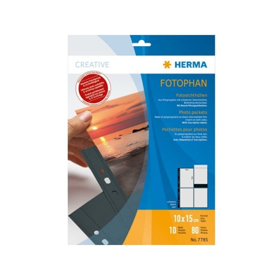 7785 foglio di protezione 100 x 150 mm Polipropilene (PP) 10 pezzo(i) - Herma