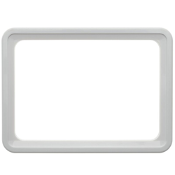 Quadro per cartelli, manifesti e segnaletica bianco de la dimensione A5 218x155mm - Primematik características