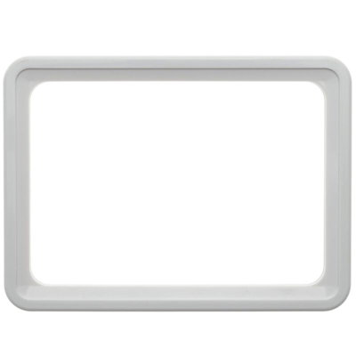 Quadro per cartelli, manifesti e segnaletica bianco de la dimensione A5 218x155mm - Primematik