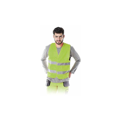 KOS-5SE4XL Giubbotto di avvertimento, giallo, taglia 4XL - Reis en oferta