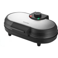 PANCAKE MAKER American crepiera 2 crepe Nero, Acciaio inossidabile 1000 W, Pancakemaker características
