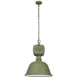Lampada Bey Verde Kaki Alluminio / Vetro - Sklum precio