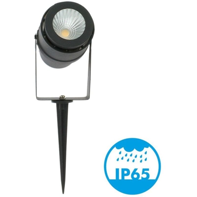 Faretto Garden LED 12W Nero 720 LM | Température de Couleur: Bianco neutro 4000K