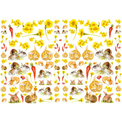 Todo - TO-DO - CARTA DECOUPAGE ENJOY PAPER RABBITS 50X70CM en oferta