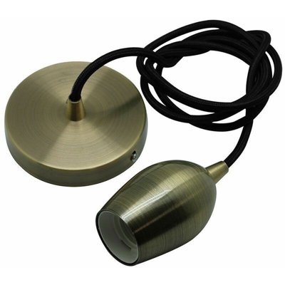 Cavo metallico sospensione OGIVE GOLD E27 in metallo