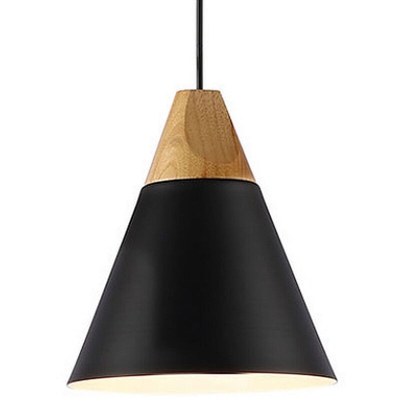 Moderna lampada a sospensione luci a barra da cucina plafoniera da casa illuminazione lampadario (1PCS nero)