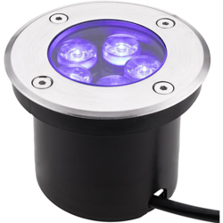 Proiettore LED 6W 120mm. Luce bianca 6000K giorno - Bematik en oferta