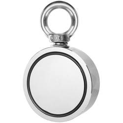 Drillpro - Magnete da pesca rotondo a doppia faccia al neodimio (500KG-75mm) características