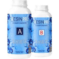 Resin Pro - Resina Epossidica 320 Grammi Trasparente Bicomponente A + B Effetto Acqua precio