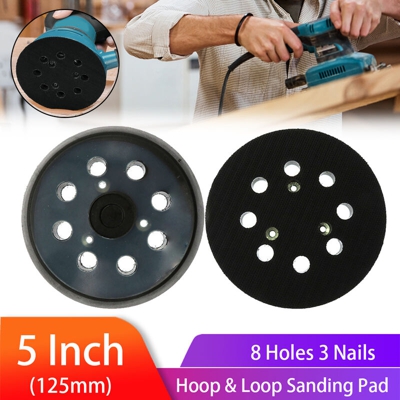 5/2/1 Pz 5 Pollici 125mm Carta vetrata Disco per lucidatura del metallo Disco per sabbia Fogli per levigatura Disco per lucidatura Porter / Cavo nero