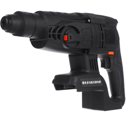 Insma - (Batteria non inclusa) 0-4800 / min Trapano elettrico a batteria per trapano a percussione a batteria Nero en oferta