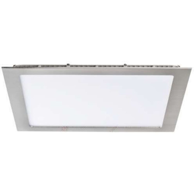 Kanlux - pannello led incasso 220-240 volt 24 watt CE IP20 alluminio interno nichel satinato quadrato kan 27216