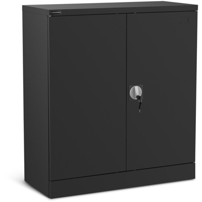 Fromm&starck - Armadietto In Metallo Per Ufficio 102 Cm Antrazite Armadio Con Chiave Metallico