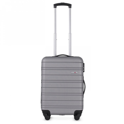 Smartway BAG-A9555CAB Trolley Argento Acrilonitrile butadiene stirene (ABS), Poliestere en oferta