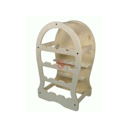 Cantinetta cantinette vino botte in legno chiaro porta bottiglie 13post 37x27x62 características