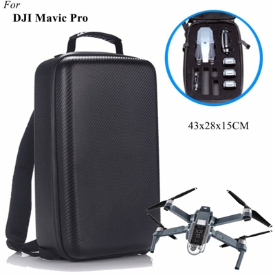 Drillpro - Custodia per zaino da trasporto pieghevole impermeabile Custodia protettiva antiurto Pr DJI Mavic Pro