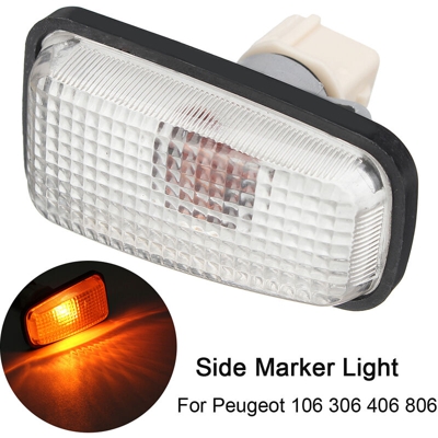 Indicatore luminoso laterale 12V 55W per Peugeot 106306406806 632567