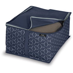 Custodia Maglie E Camicie Metrik Blu In Poliestere, Da 30x40x20 Cm Blu características