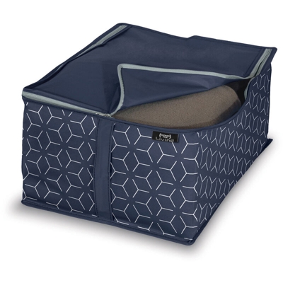 Custodia Maglie E Camicie Metrik Blu In Poliestere, Da 30x40x20 Cm Blu