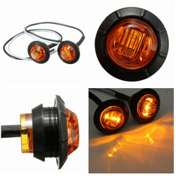 2x 12-24V LED Spia di segnalazione laterale Spia per rimorchio Caravan Sinistra Destra Ambra características