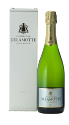 Champagne Brut Delamotte con confezione características