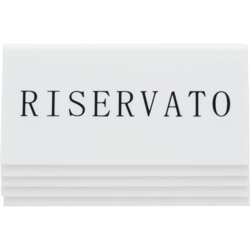 Set 5 Segnatavolo Riservato precio