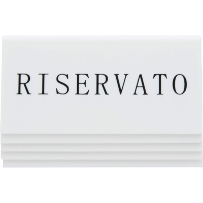 Set 5 Segnatavolo Riservato