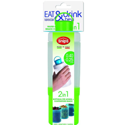 BOTTIGLIA MANGIA E BEVI VERDE - Snips en oferta