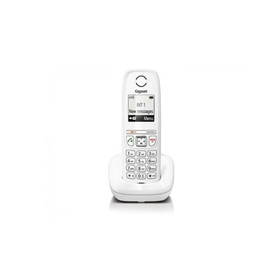 AS405 Telefono DECT Bianco Identificatore di chiamata - Gigaset