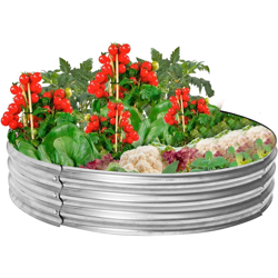 Fioriera rotonda rialzata 120x30cm precio