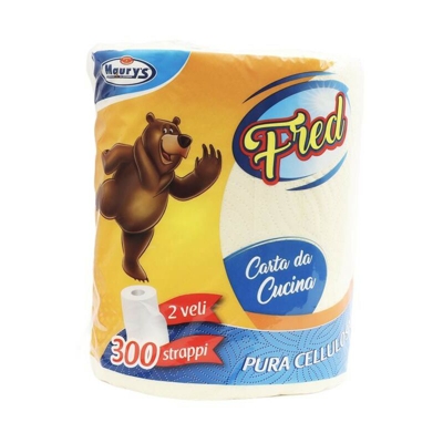 Asciugatutto Maxi 300 Strappi Champagne E Azzurro