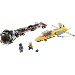 60289 LEGO® CITY Jet furgone per lo show di volo características