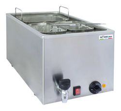 Cuocipasta elettrico da banco 25 Litri cm 34x60x30 CPS25 - Teknoline en oferta