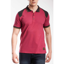 Polo elasticizzata rinforzata WORKPOL - ROSSO LAMPONE, XL - rosso-lampone características