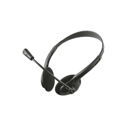 Trust ZIVA CHAT HEADSET Cuffia Padiglione auricolare Nero características