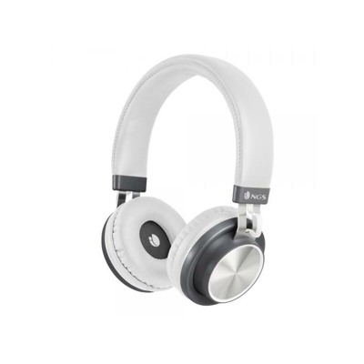 Artica Patrol White Cuffia Padiglione auricolare Grigio, Bianco - NGS