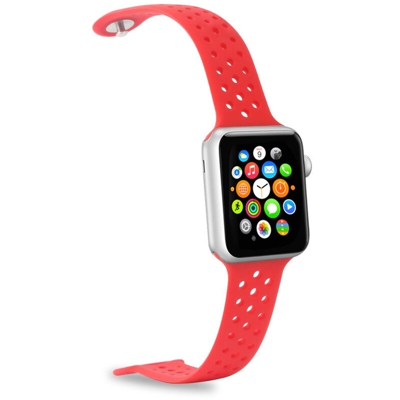 WATCHBANDRD accessorio per smartwatch Band Rosso Silicone - Celly