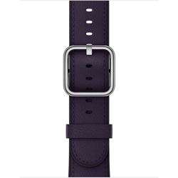 MQV12ZM/A accessorio per smartwatch Band Melanzana Pelle - Apple en oferta