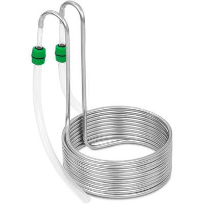 Serpentina Acciaio Inox Per Raffreddamento Mosto Birra 10 Spirali Ø 26 cm 40 L