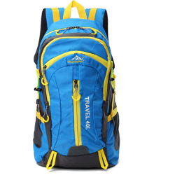 Zaino impermeabile unisex da esterno per viaggi sportivi 40L blu en oferta