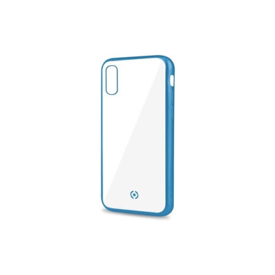 Laser Matt custodia per cellulare 16,5 cm (6.5') Cover Trasparente, Blu - Celly