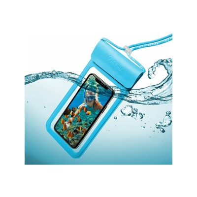SPLASHBAG19LB custodia per cellulare 16,5 cm (6.5') Cover a guscio Blu - Celly