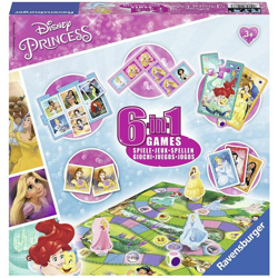 Gioco da tavolo per bambine Principesse Disney 6in1 4 giocatori 3-6 anni precio