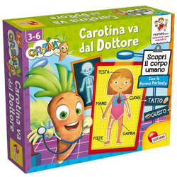 Lisciani - Gioco interattivo bambini Carotina va dal dottore giochi didattici 3-6 anni características