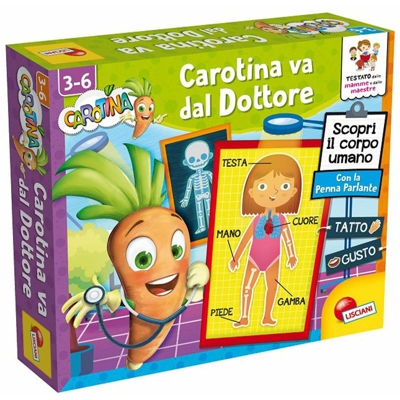 Lisciani - Gioco interattivo bambini Carotina va dal dottore giochi didattici 3-6 anni