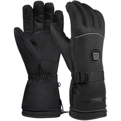 Riscaldamento guanti caldi guanti elettrico De Ski 3 Livello controllo della temperatura in Climbing The Ski precio