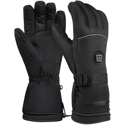 Riscaldamento guanti caldi guanti elettrico De Ski 3 Livello controllo della temperatura in Climbing The Ski